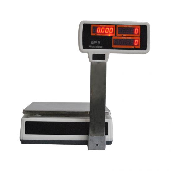 Retail Scales With Printer pole display Receipt