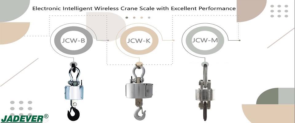 JADEVER Electronic Intelligent Wireless Crane Scale with Excellent Performance