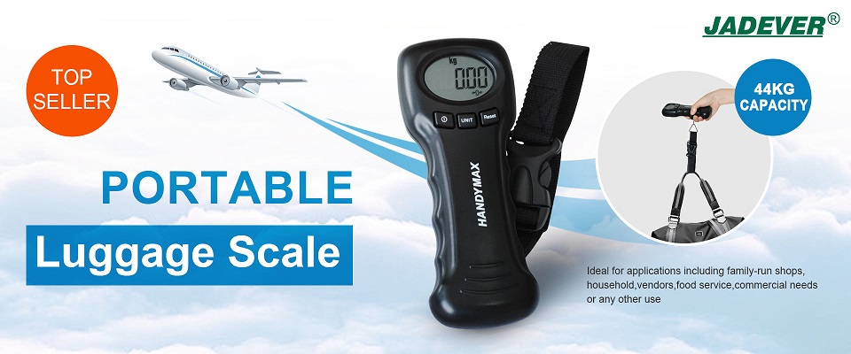 Top Seller 44kg Capacity Digital Portable Luggage Scale For Travel