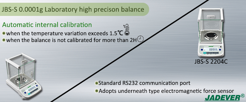 JBS-S 0.1mg High Precision Balance With Automatic Internal Calibration