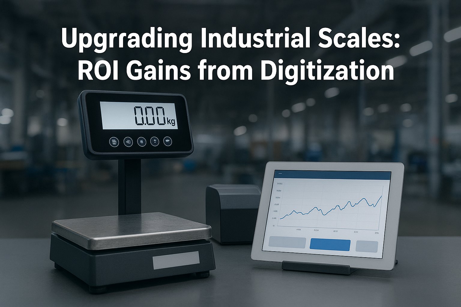 Upgrading Industrial Scales: The ROI Boost from Digitalization