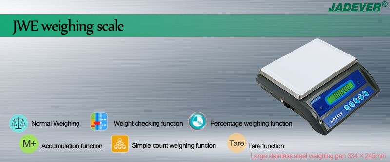 JADEVER classic JWE weighing scale