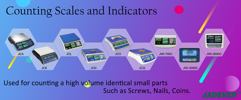 Accurate Jadever Counting Scales and Indicators