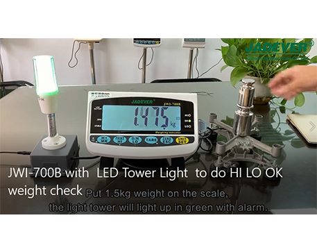 weighing indicator with LED Tower Light (new model) to do HI LO OK weight check