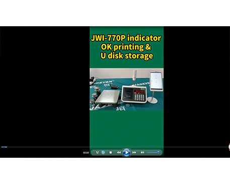 JWI-770P indicator OK printing & U disk storage