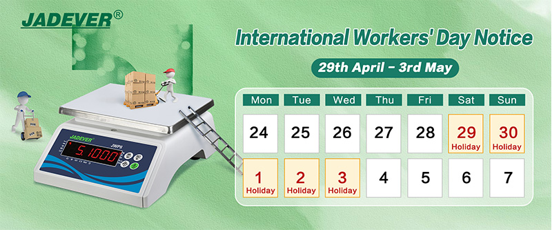 International Workers' Day Holiday Notice