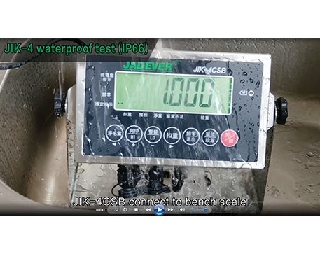 JIK-4 Weighing Indicator Waterproof Test IP66