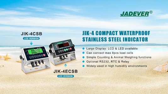 Jadever new compact Waterproof S.S Indicator JIK-4 Series